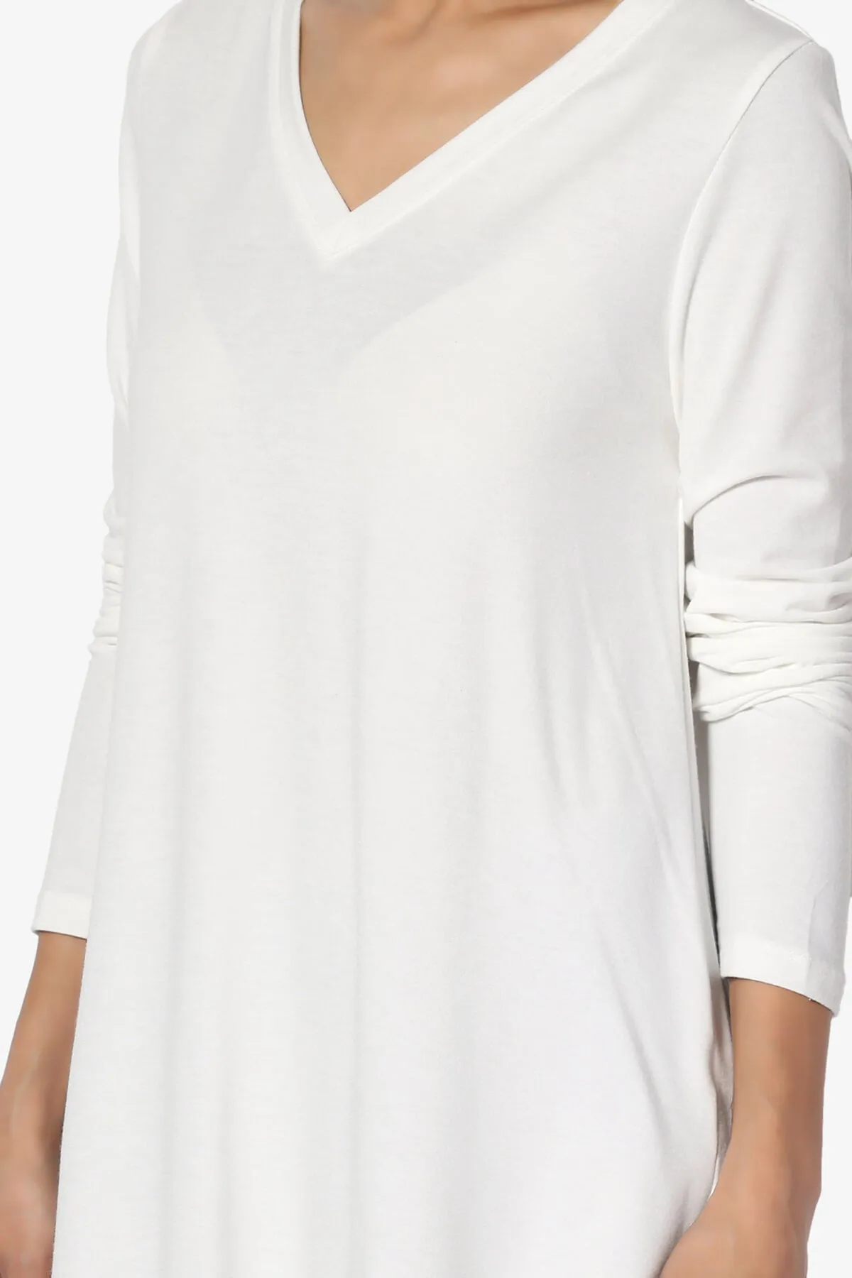 Ramada Long Sleeve Flowy Jersey Top