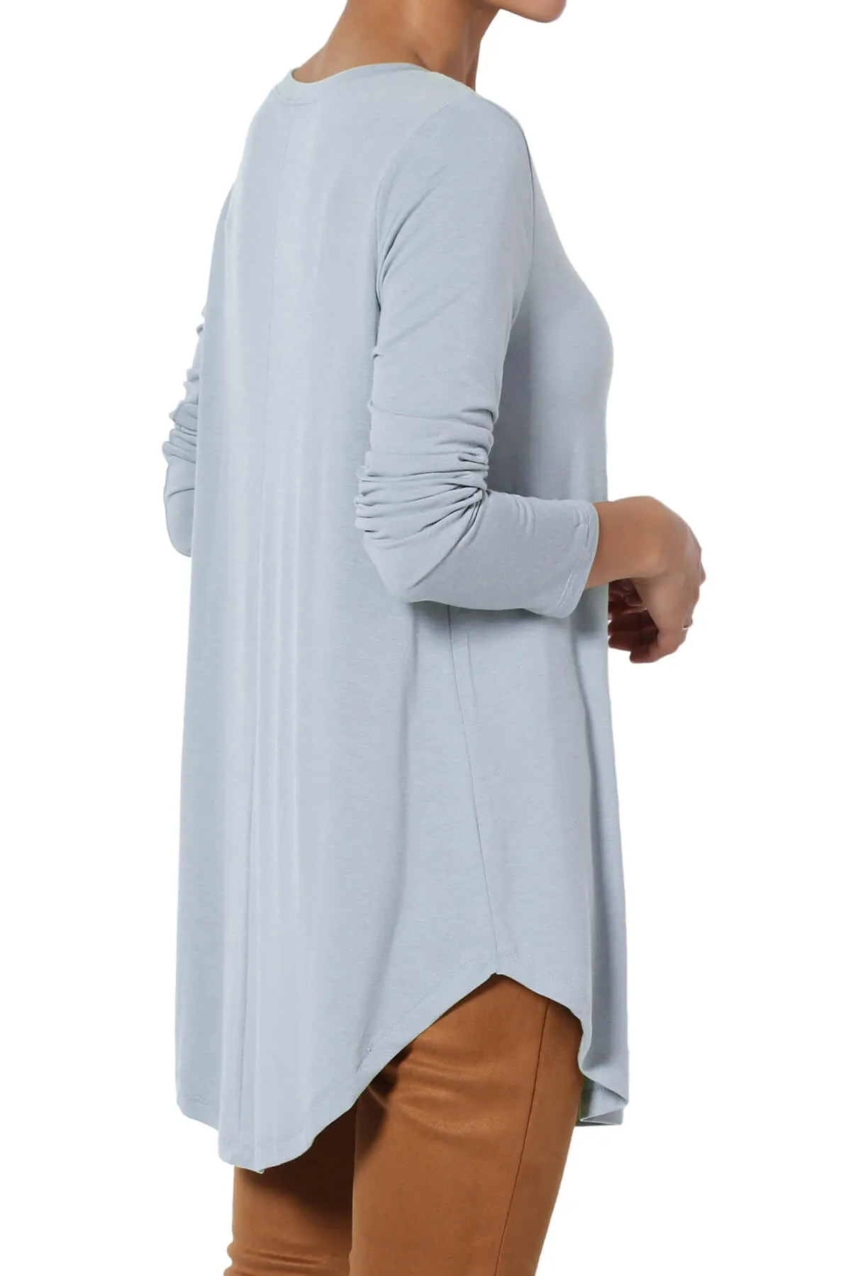 Ramada Long Sleeve Flowy Jersey Top