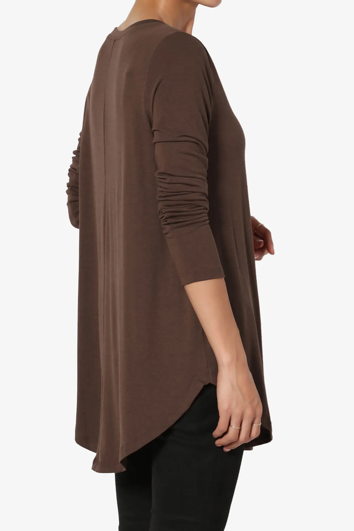 Ramada Long Sleeve Flowy Jersey Top