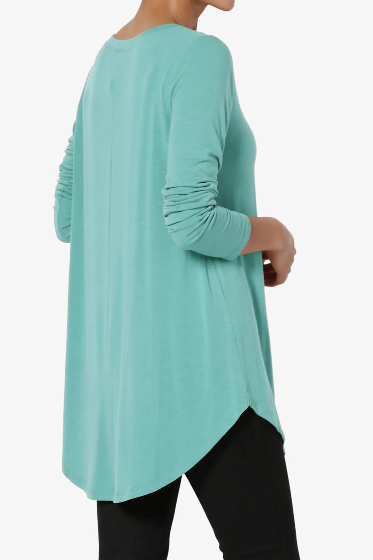 Ramada Long Sleeve Flowy Jersey Top