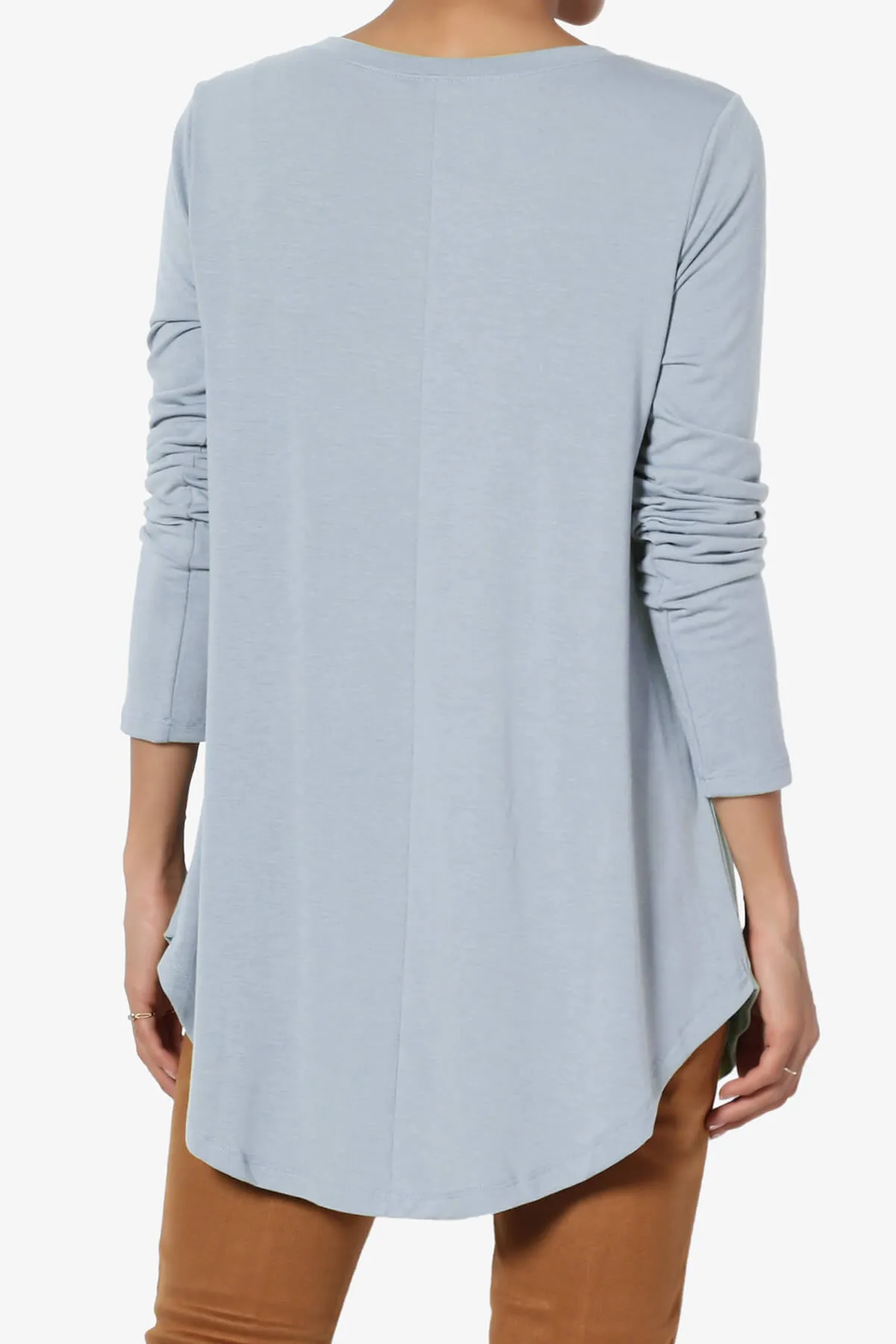 Ramada Long Sleeve Flowy Jersey Top