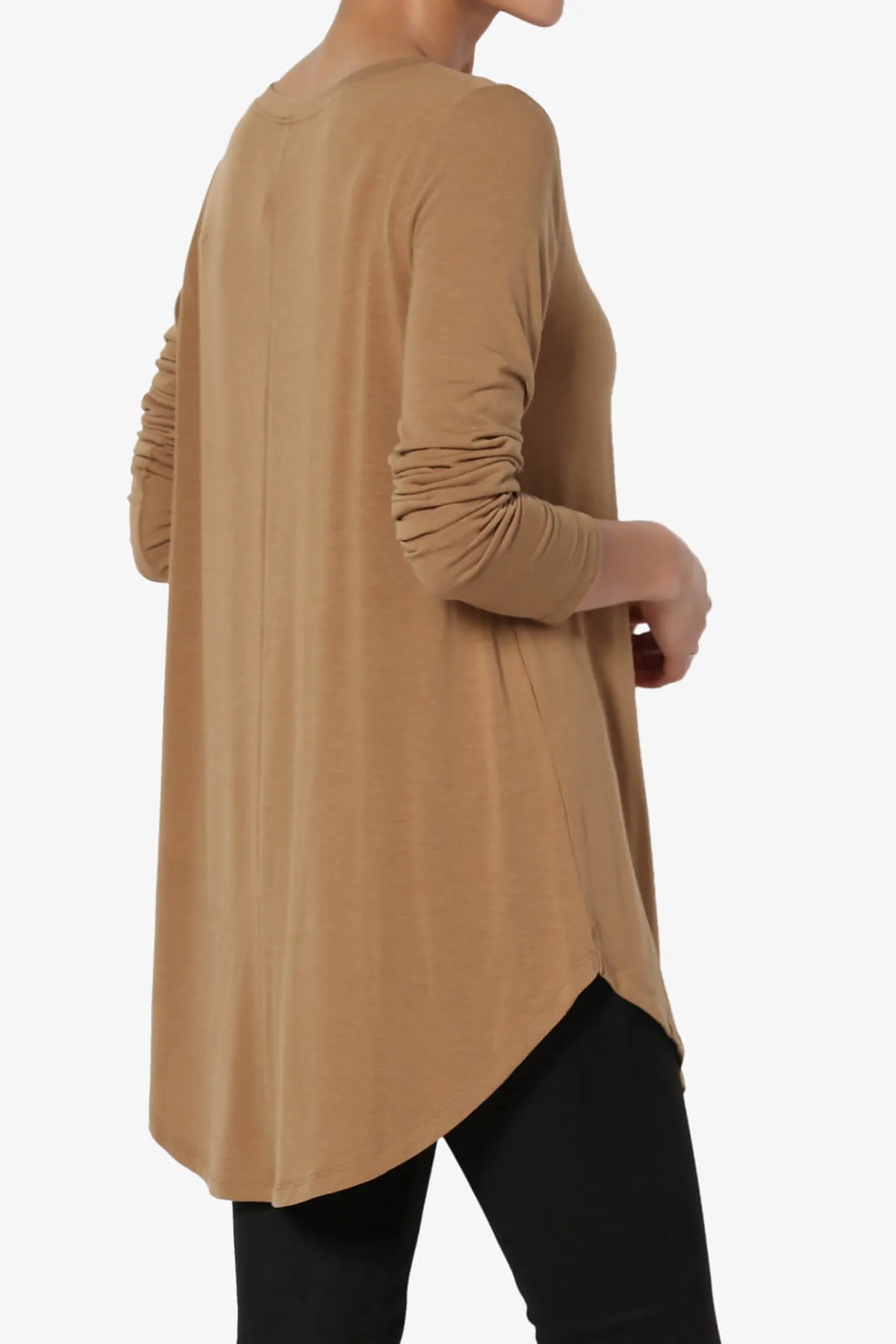 Ramada Long Sleeve Flowy Jersey Top