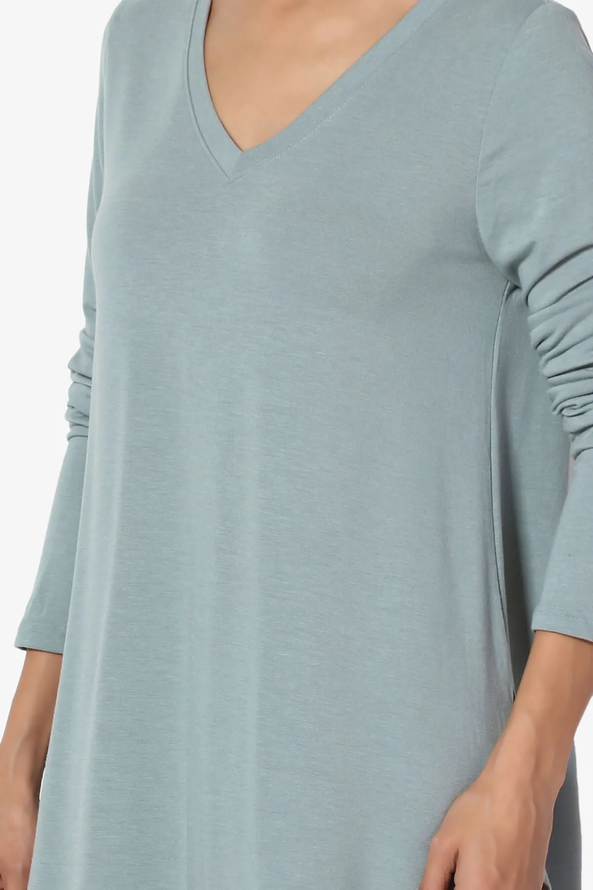 Ramada Long Sleeve Flowy Jersey Top