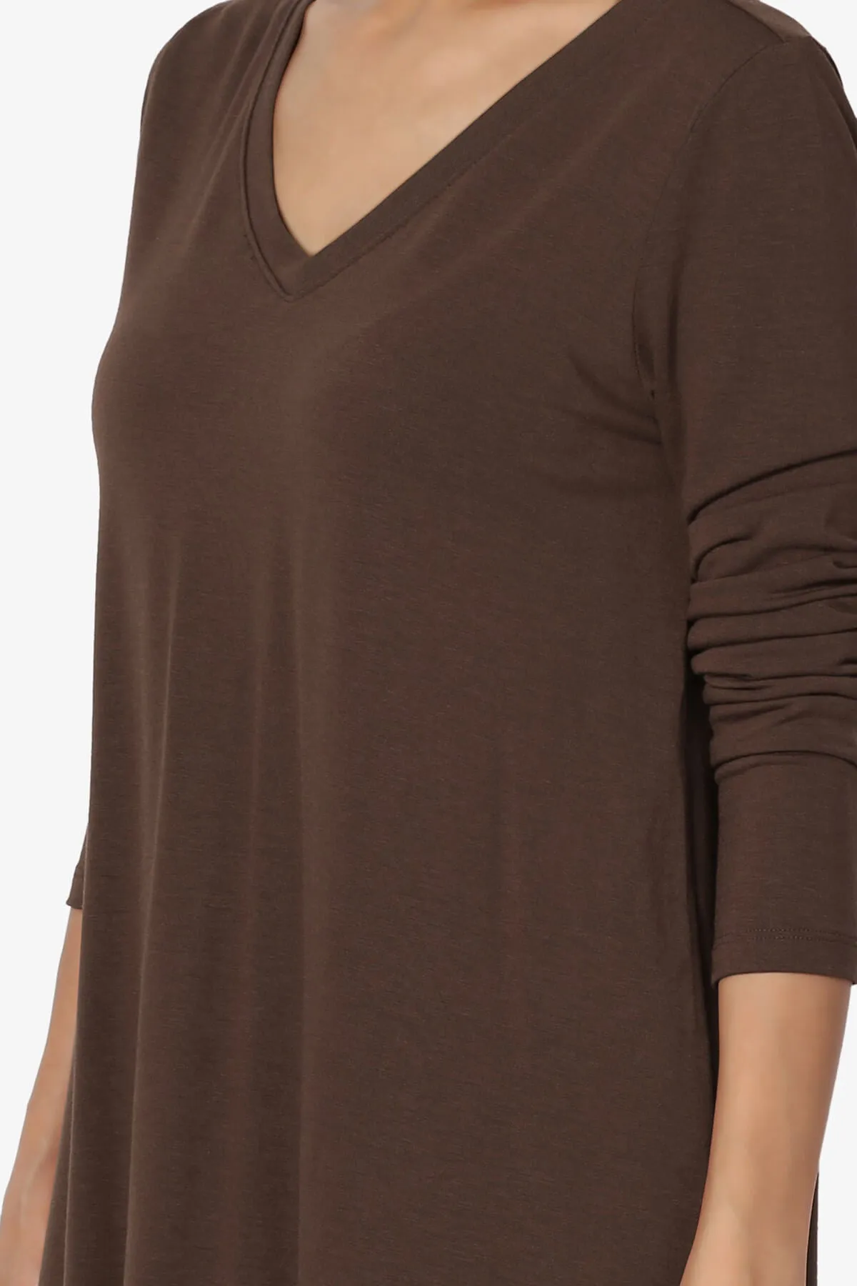 Ramada Long Sleeve Flowy Jersey Top