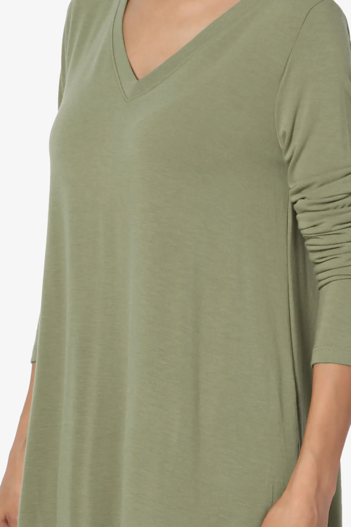 Ramada Long Sleeve Flowy Jersey Top
