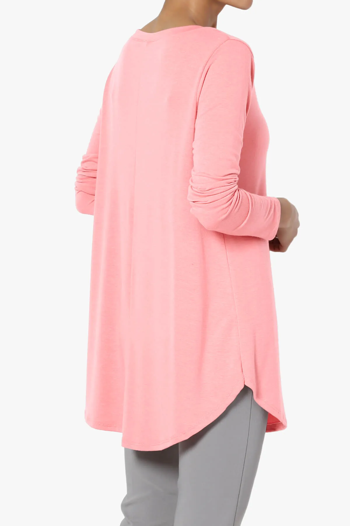 Ramada Long Sleeve Flowy Jersey Top