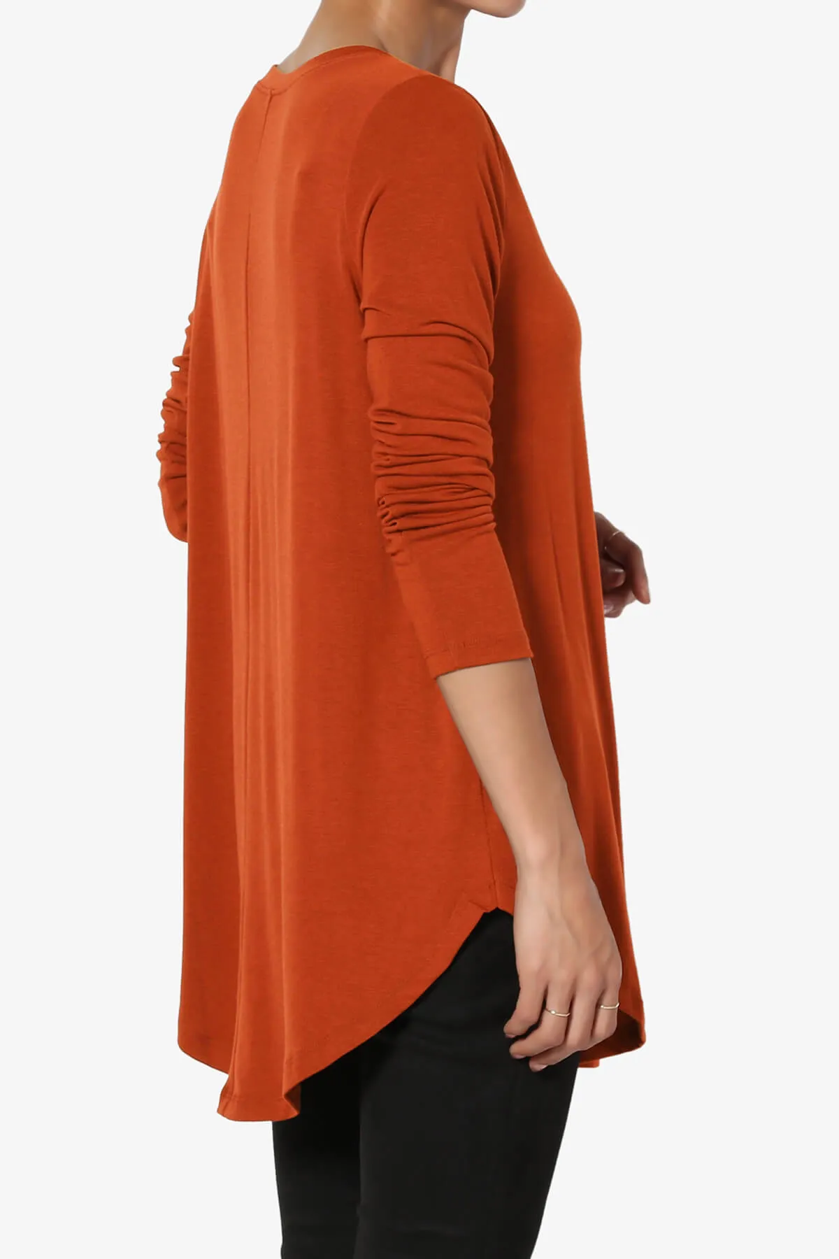 Ramada Long Sleeve Flowy Jersey Top