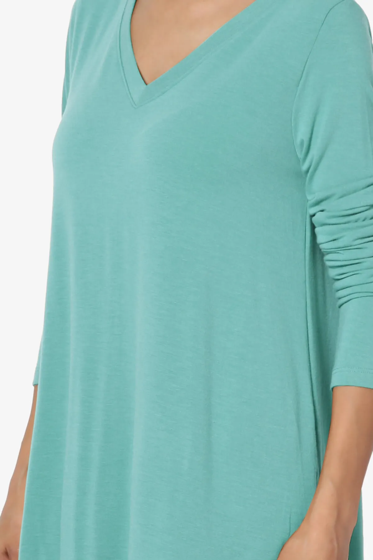 Ramada Long Sleeve Flowy Jersey Top