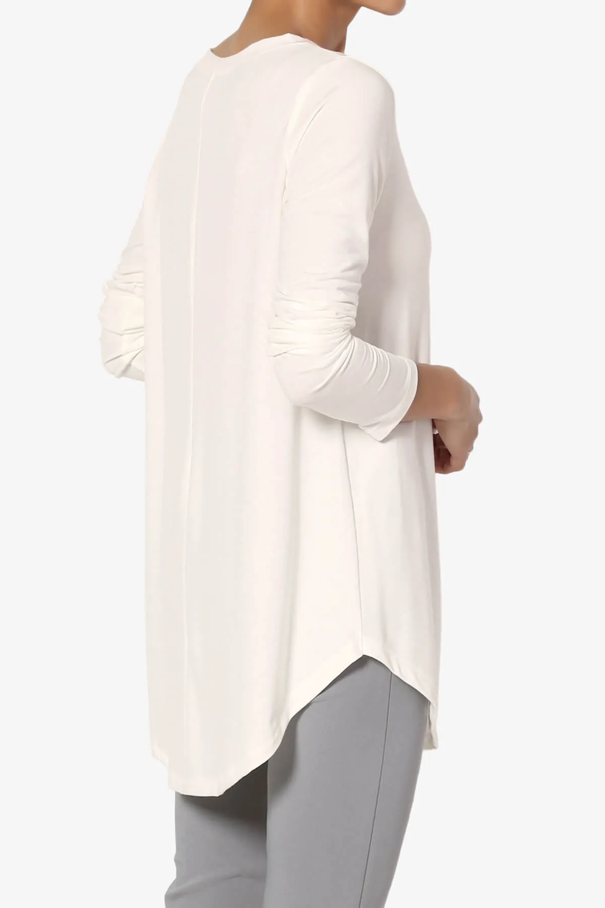 Ramada Long Sleeve Flowy Jersey Top