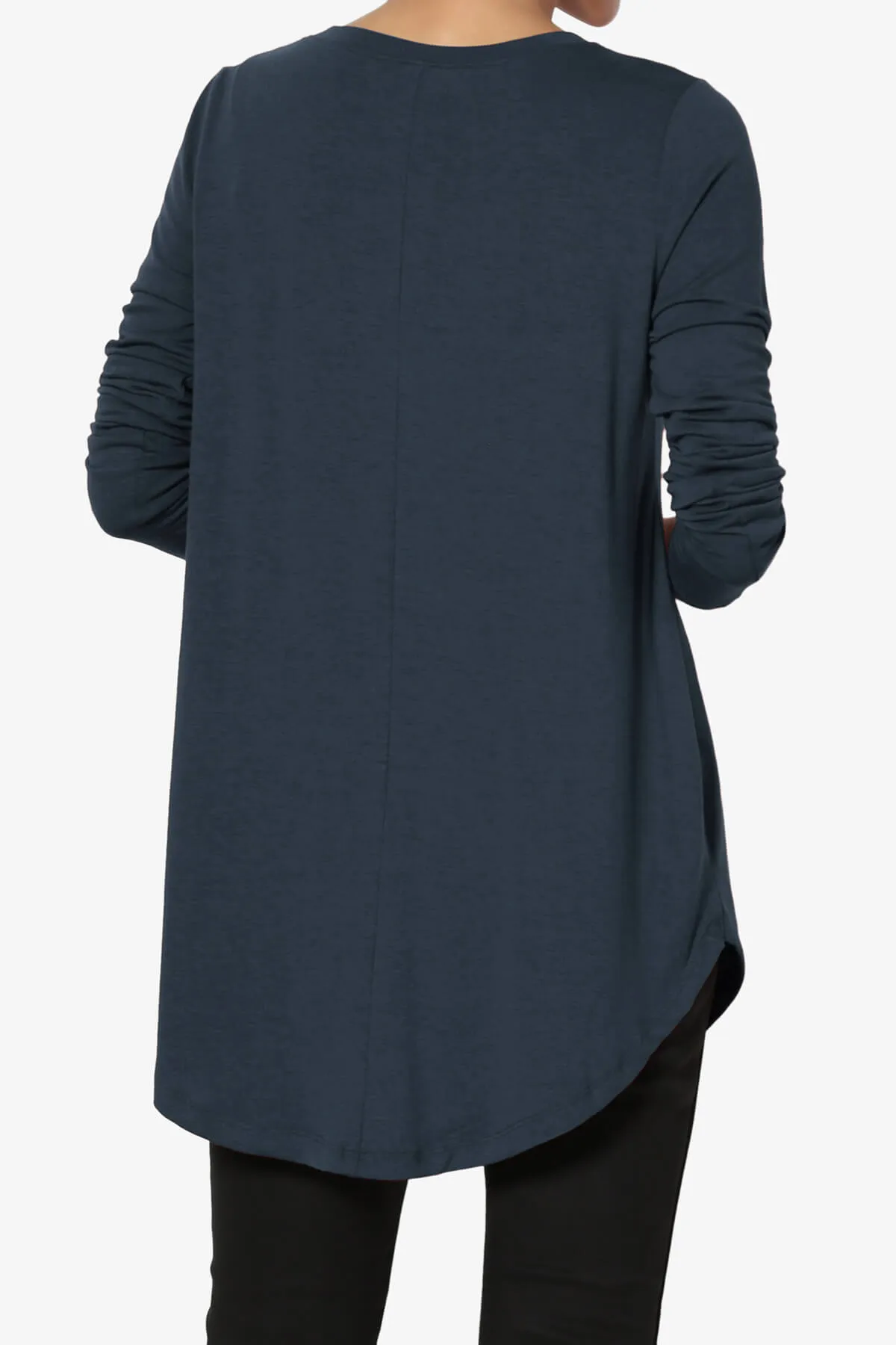 Ramada Long Sleeve Flowy Jersey Top