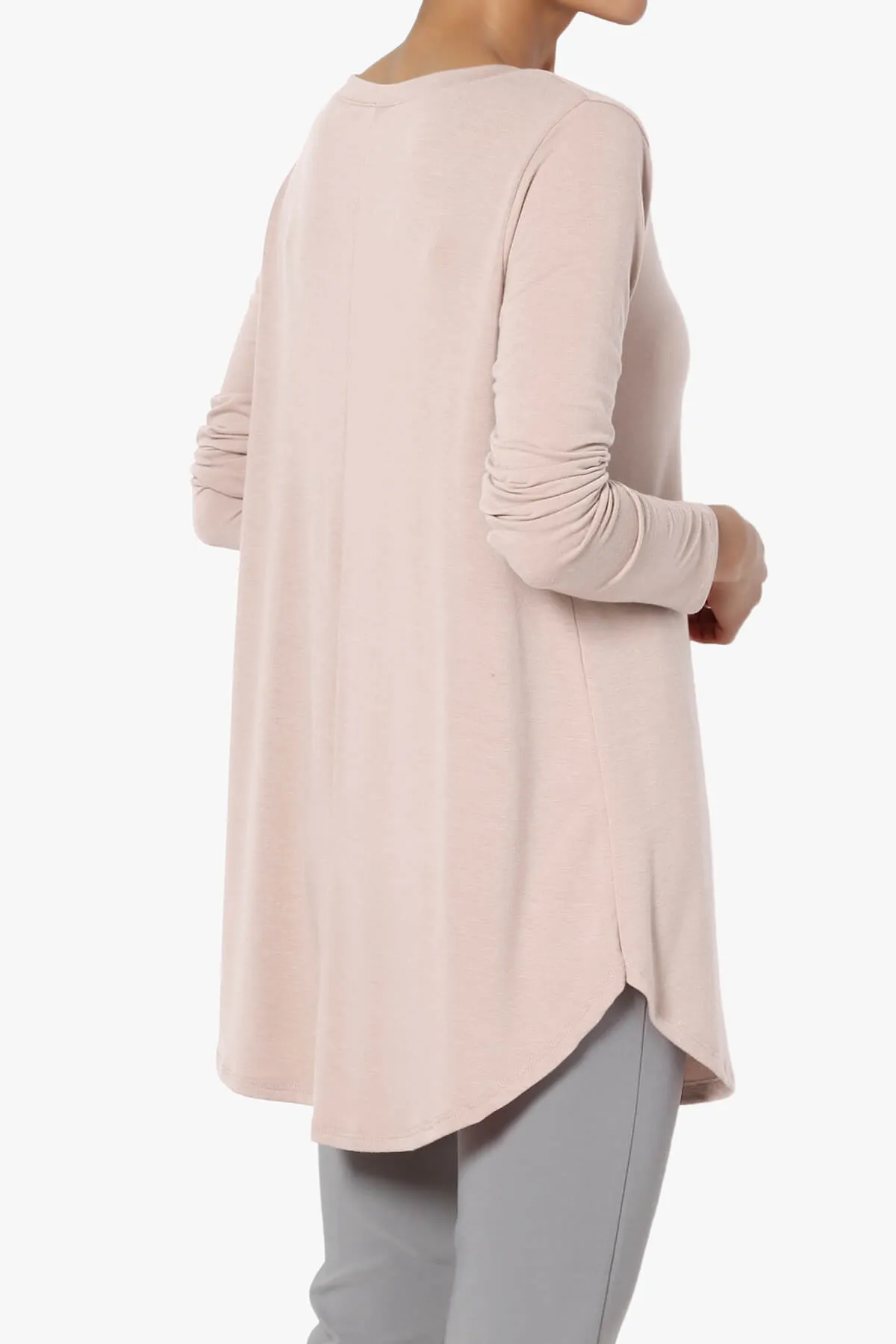 Ramada Long Sleeve Flowy Jersey Top