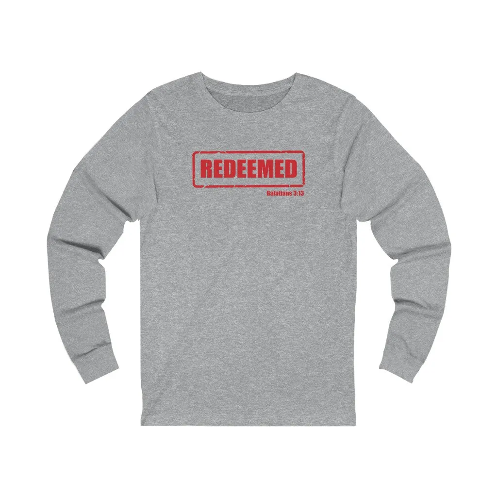 Redeemed Unisex Jersey Long Sleeve Tee