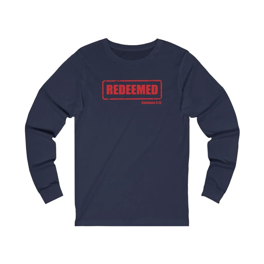 Redeemed Unisex Jersey Long Sleeve Tee