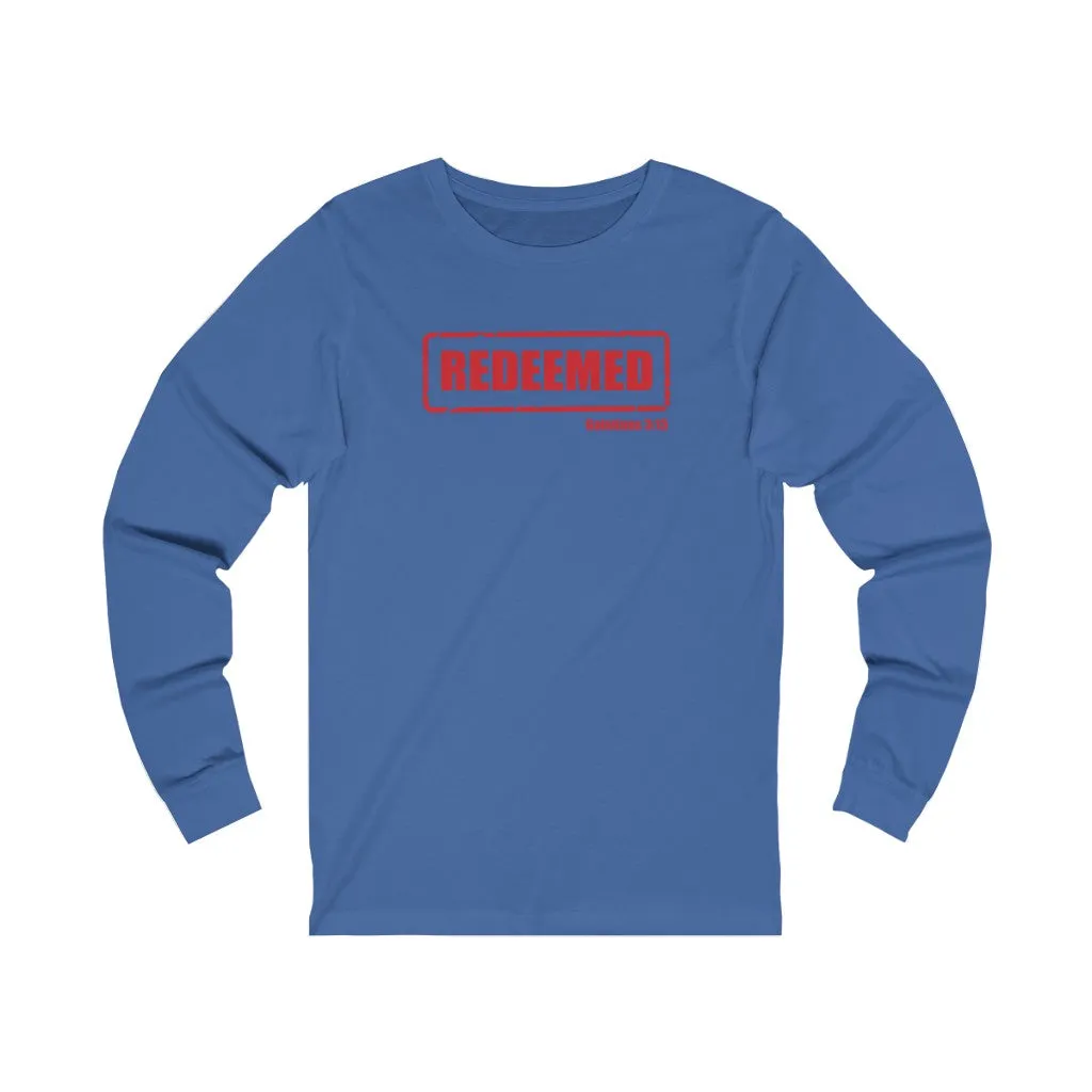 Redeemed Unisex Jersey Long Sleeve Tee