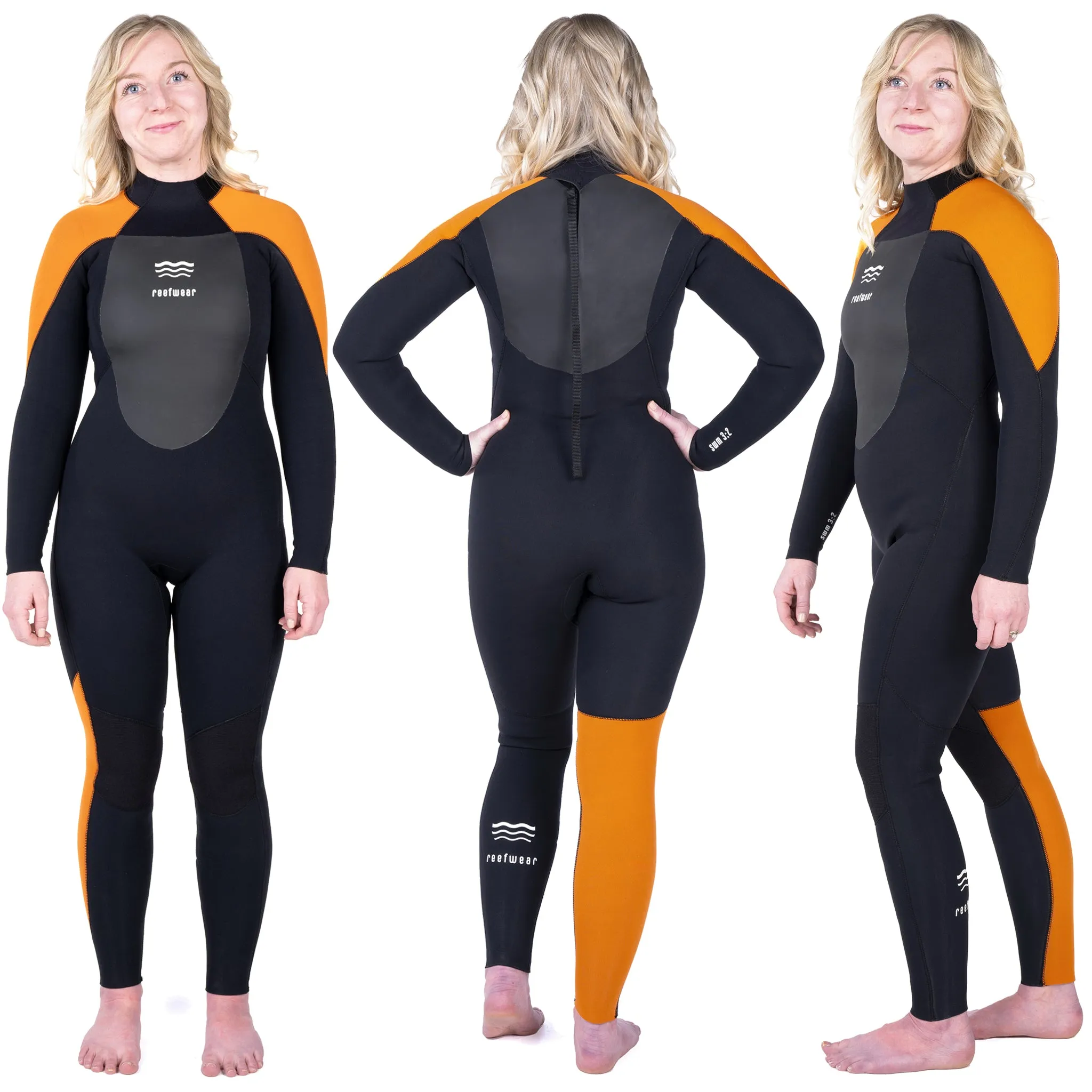 Reefwear SWM 3/2mm Blindstitched Women's Swim Wetsuit