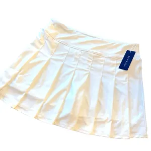 Renwick White Pleated Skort , NWT 16”