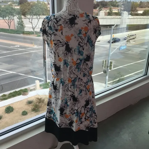 Robert Rodriguez Asymmetrical Floral Dress Size L