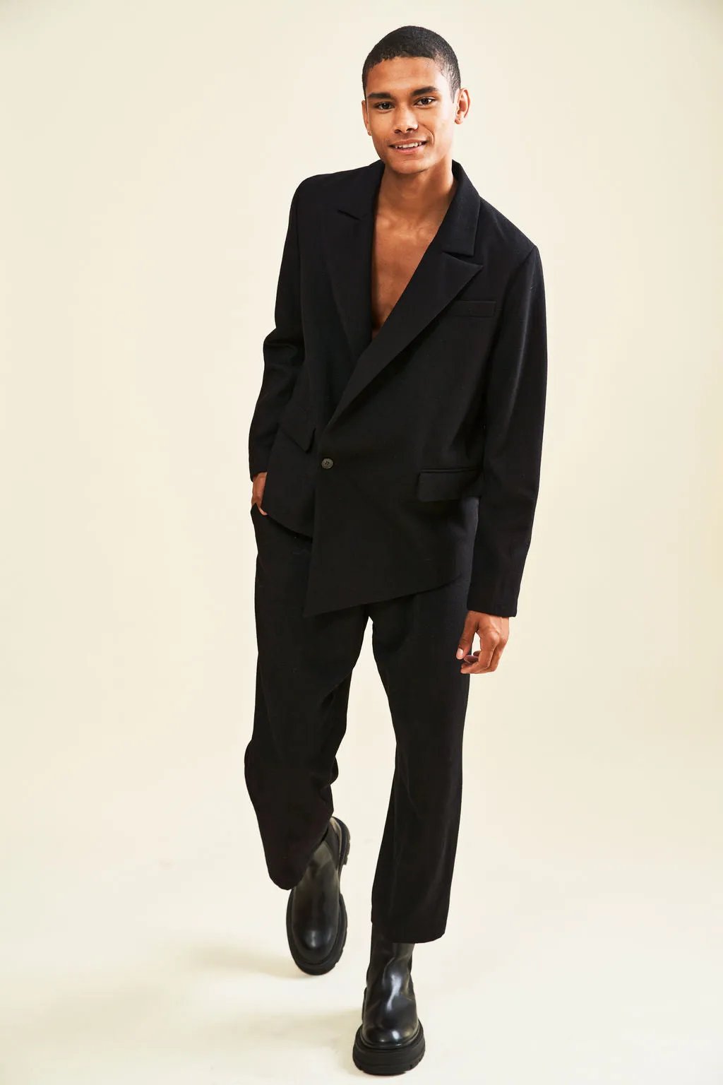 Roman Suit Jacket Black