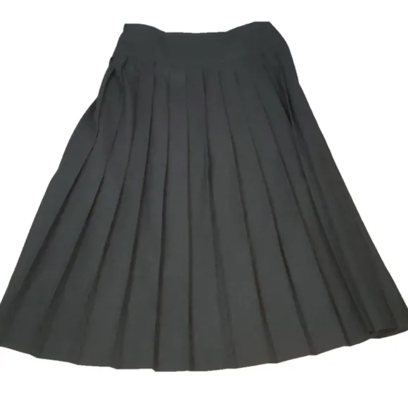Saks FIFTH AVENUE - Vintage wool pleated skirt set size 10