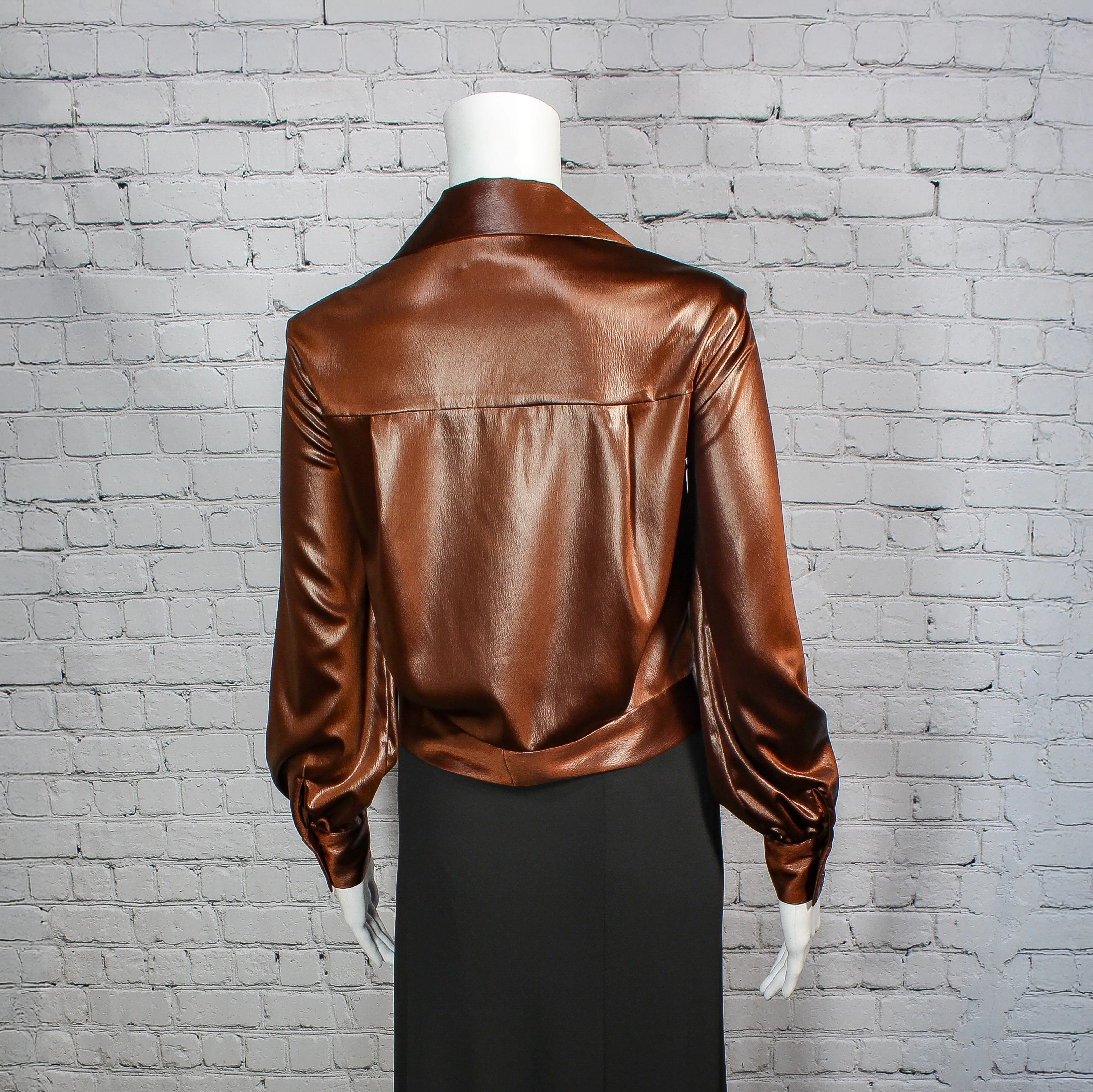 SALE! Lottie Long Sleeve Top in Saddle by Drew