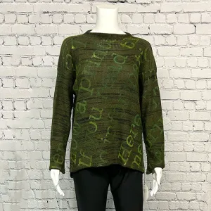 SALE! Mia Top in Army-Type by Paper Temples