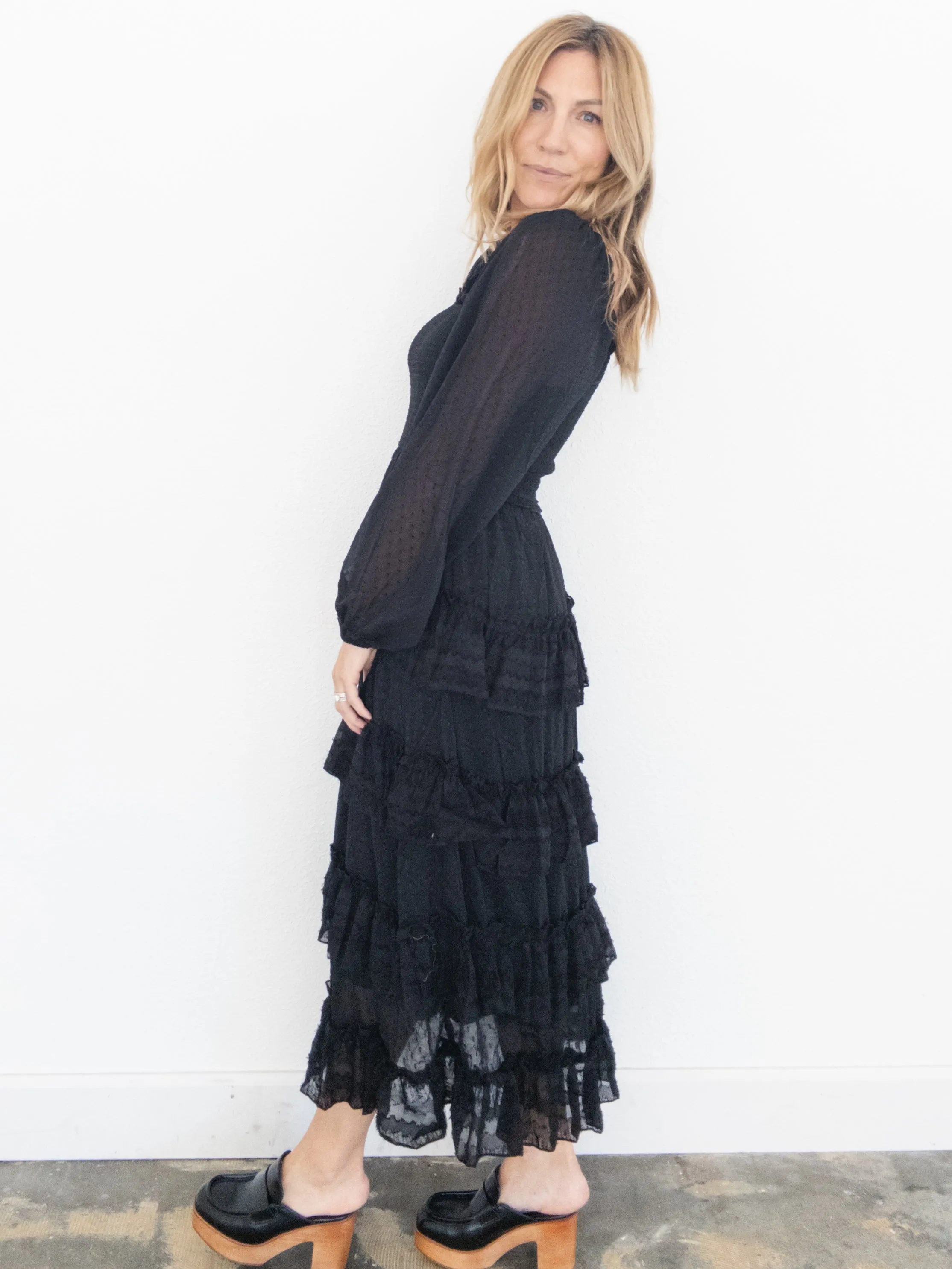 Salem Smocked Midi Dress