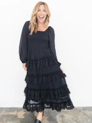 Salem Smocked Midi Dress
