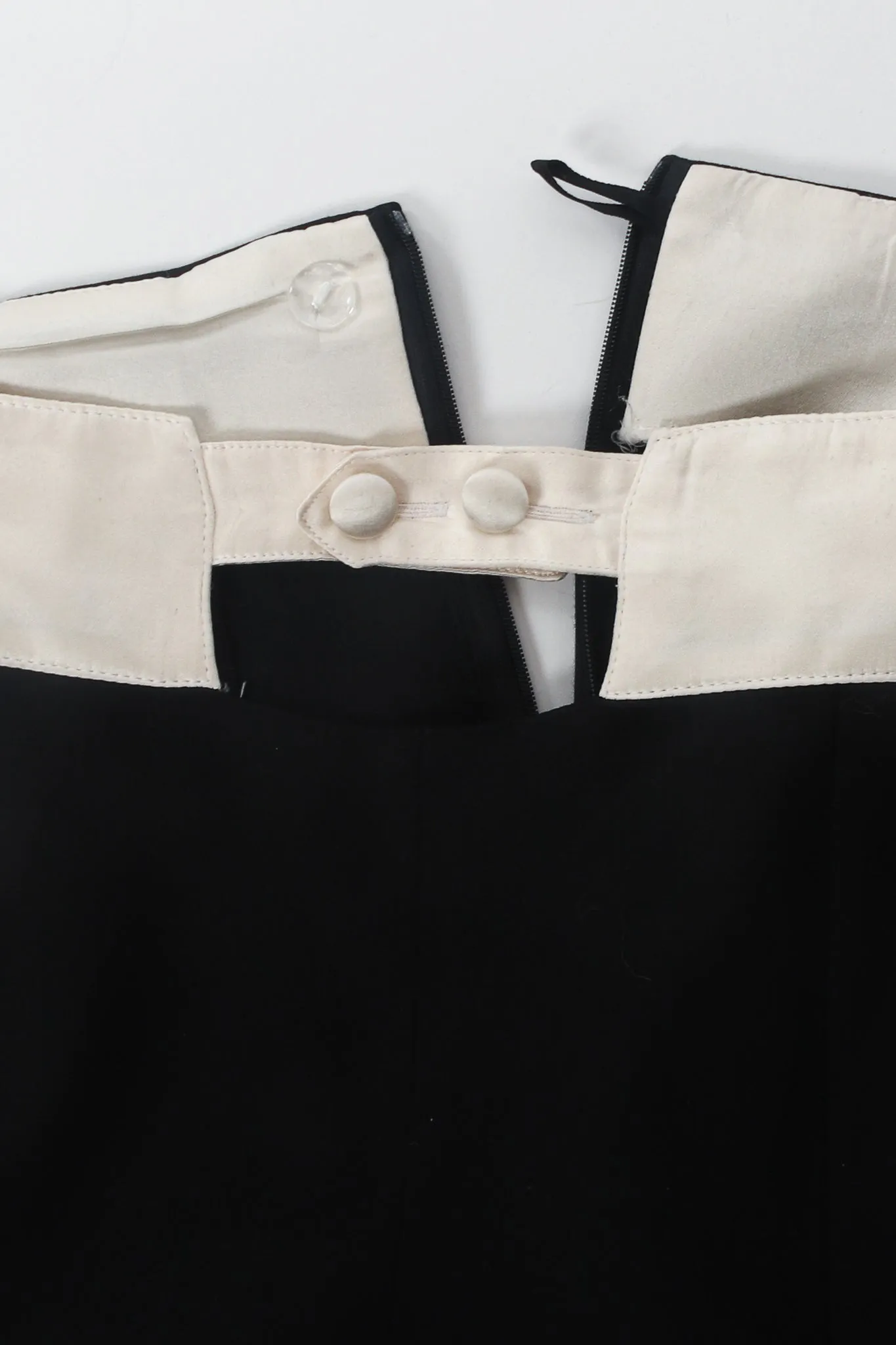 Satin Trim Tuxedo Jacket & Pant Suit