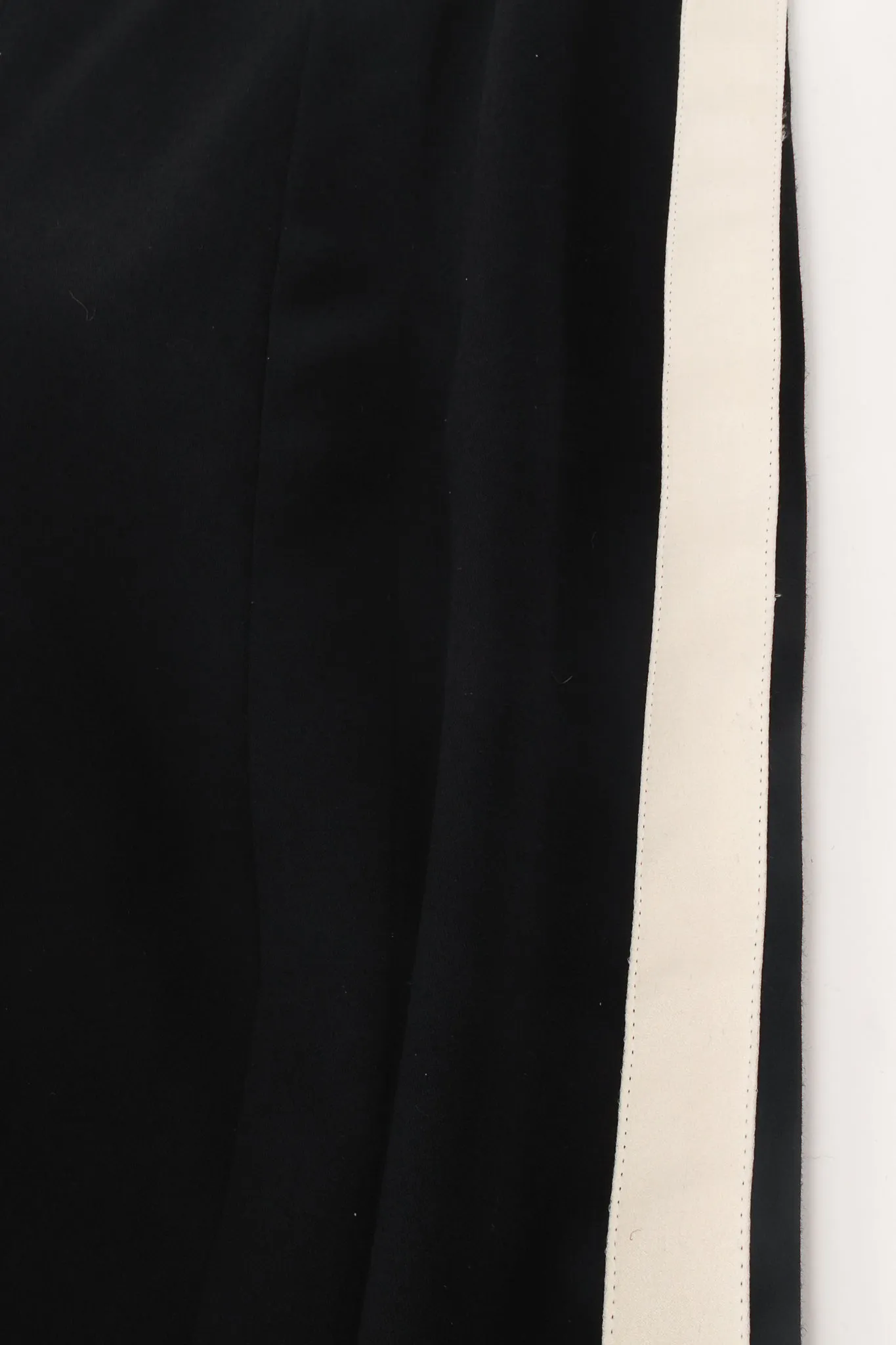 Satin Trim Tuxedo Jacket & Pant Suit