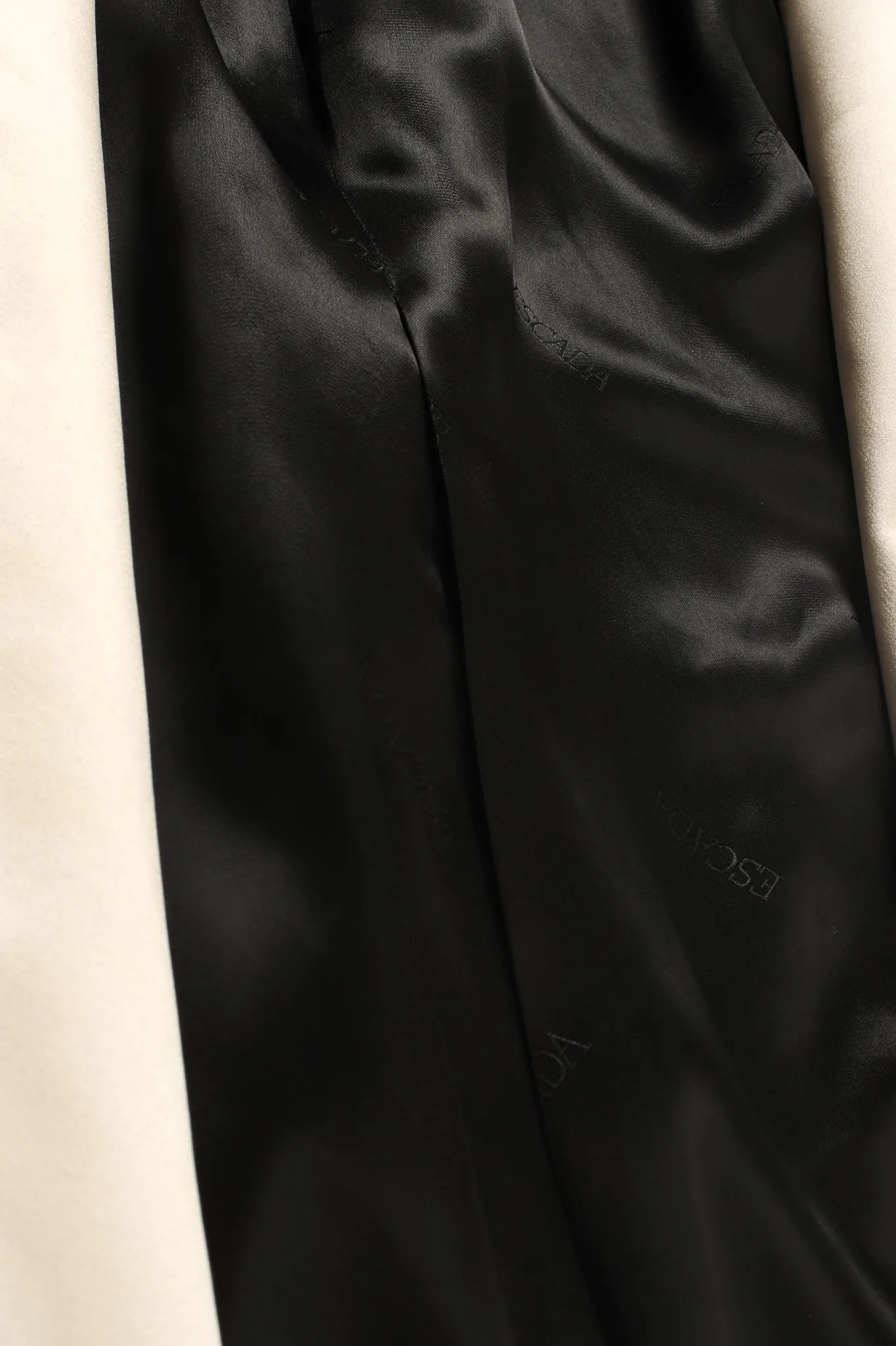 Satin Trim Tuxedo Jacket & Pant Suit