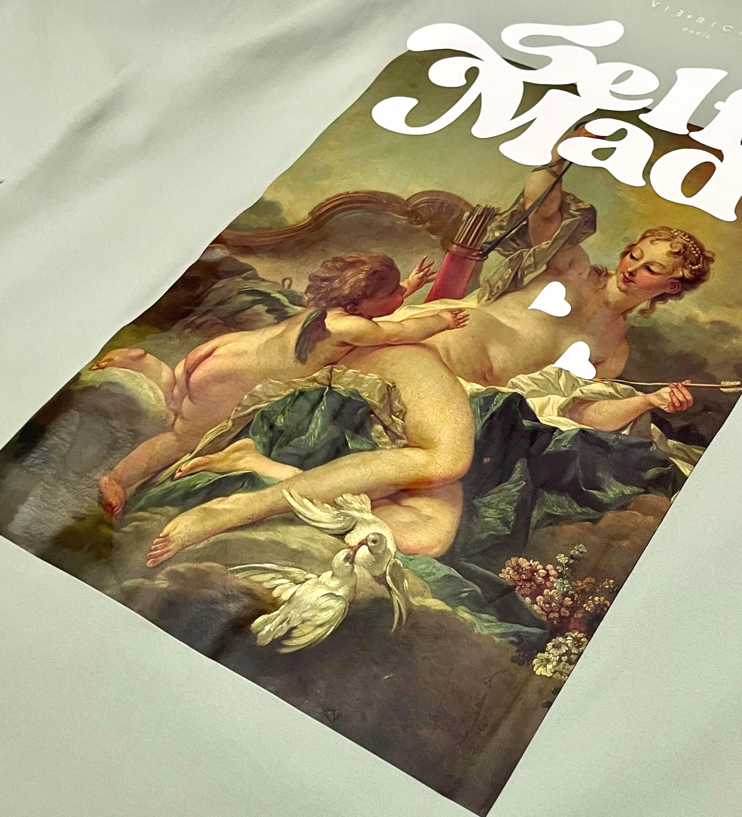 Self made art ls tee