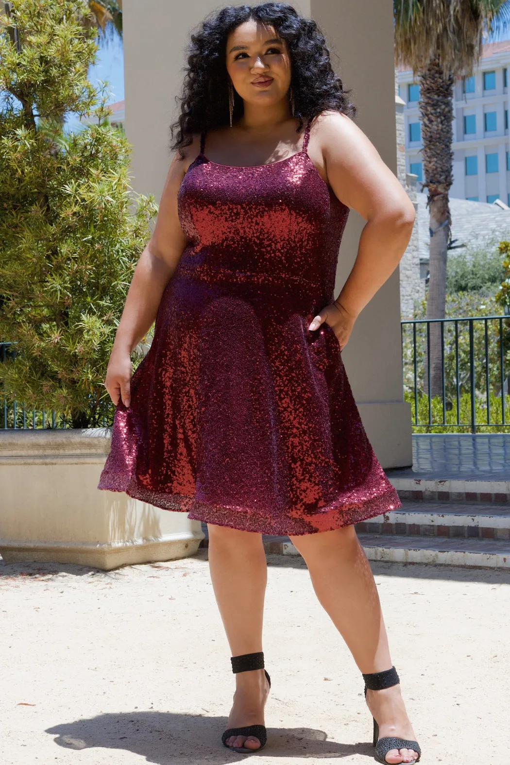 Shade Shifter Party Dress