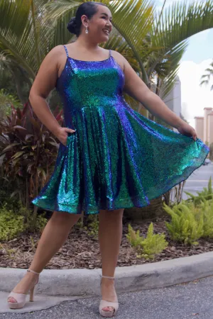 Shade Shifter Party Dress