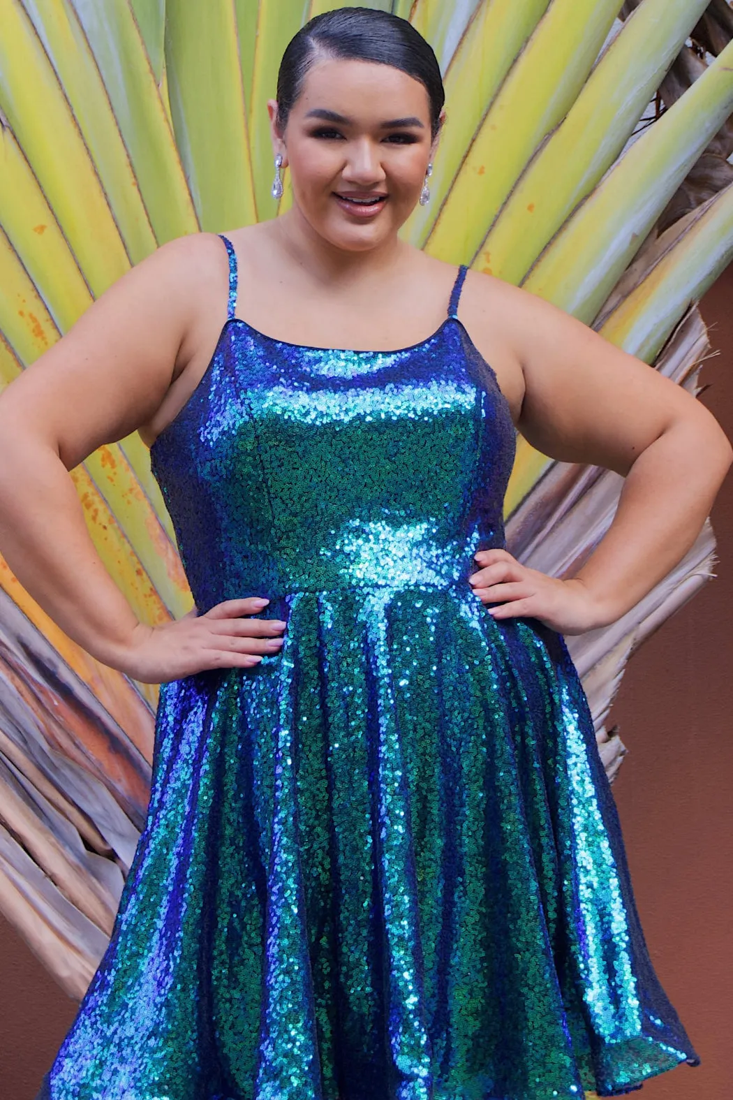 Shade Shifter Party Dress