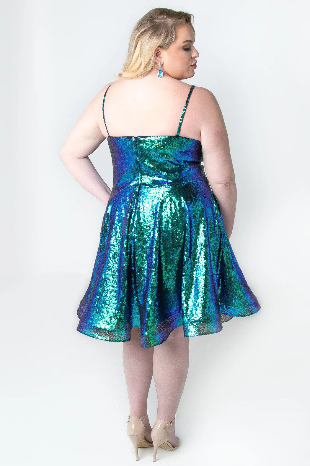 Shade Shifter Party Dress