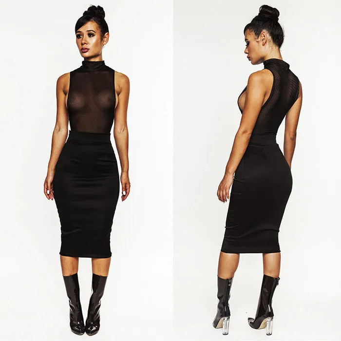 Sheer Skirt Set