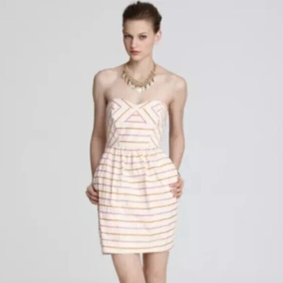 Shoshanna Frannie Strapless Mini Dress