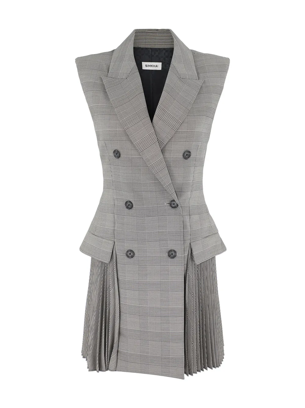 Simkhai Tanaka Sleeveless Mini Blazer Dress