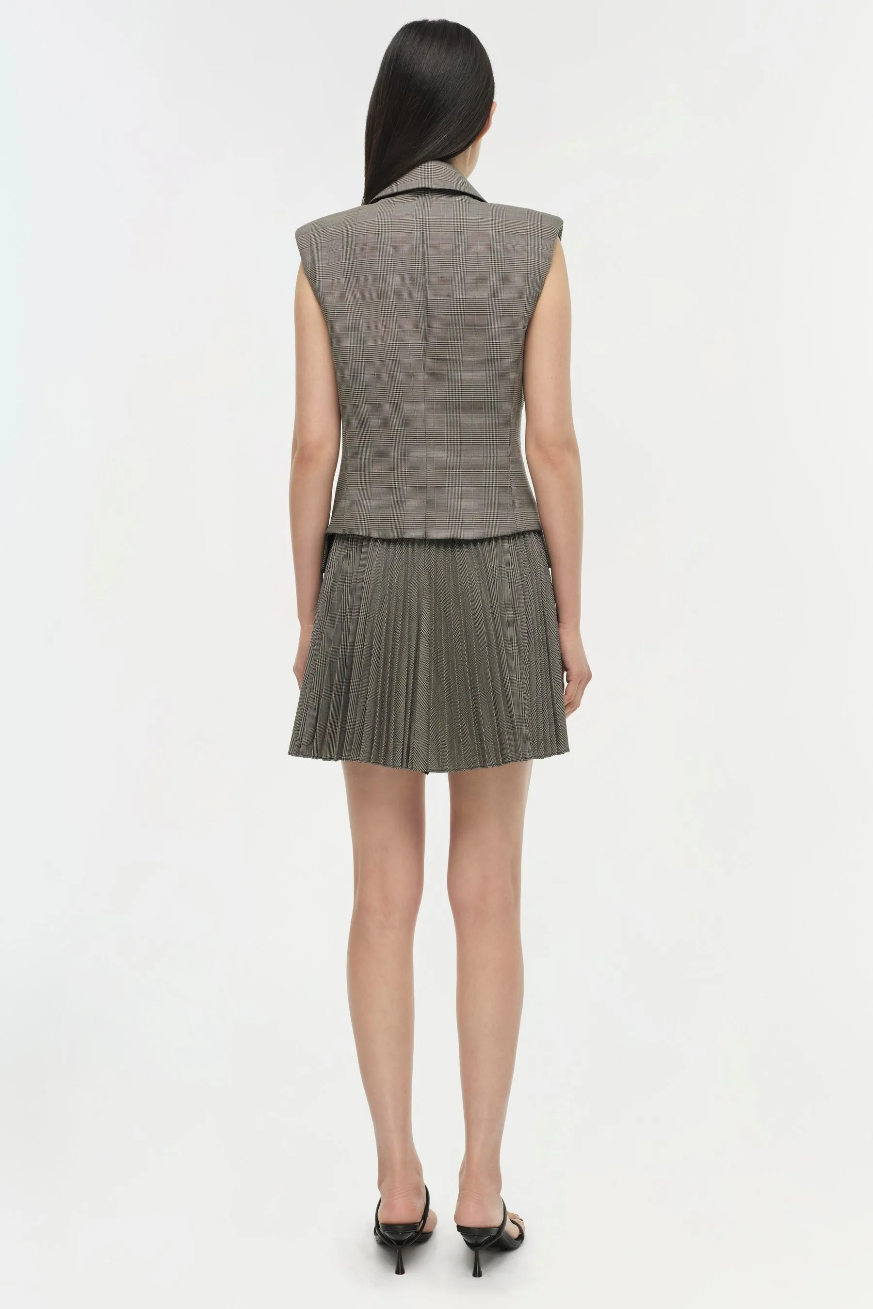 Simkhai Tanaka Sleeveless Mini Blazer Dress