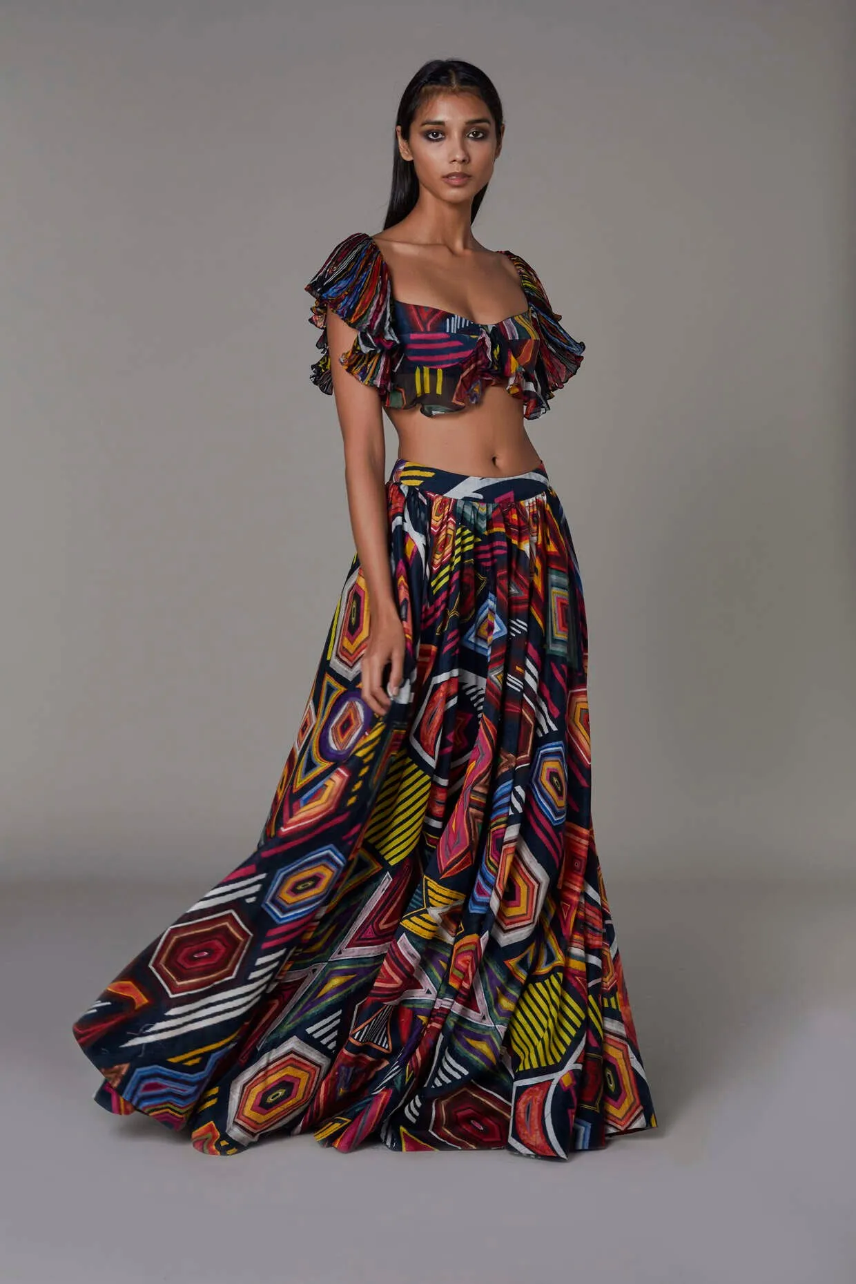 SK Quad Lehenga SS22080 - Ready To Ship