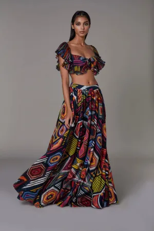 SK Quad Lehenga SS22080 - Ready To Ship