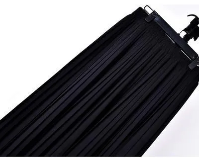 Skylar Pleated Chiffon Skirt
