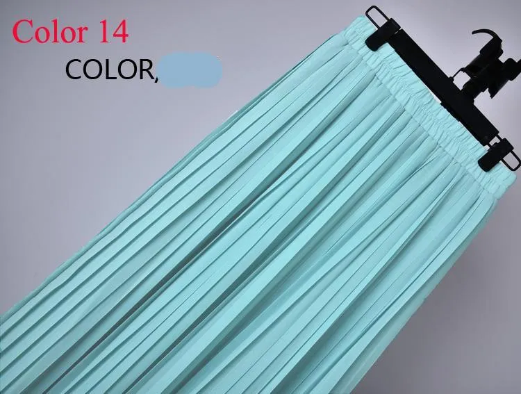 Skylar Pleated Chiffon Skirt