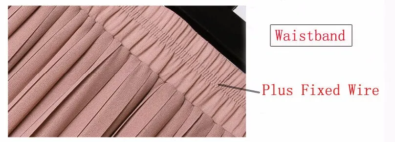 Skylar Pleated Chiffon Skirt
