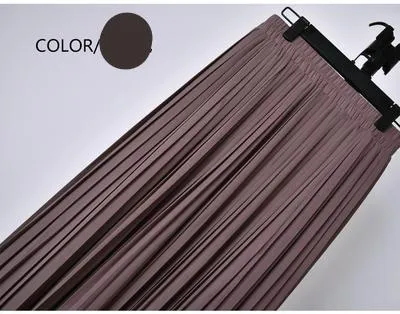 Skylar Pleated Chiffon Skirt