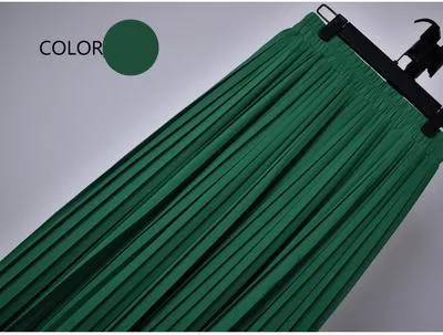 Skylar Pleated Chiffon Skirt