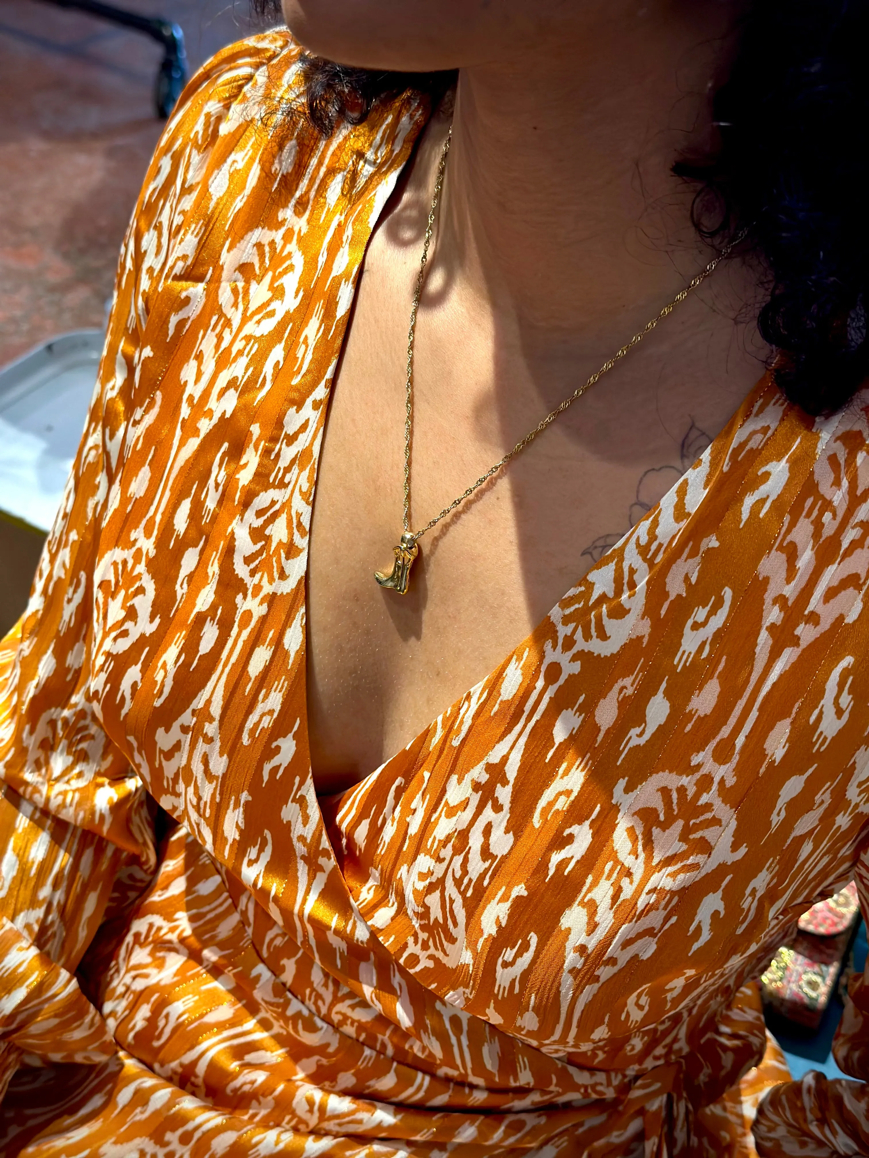 Solar Wrap Dress