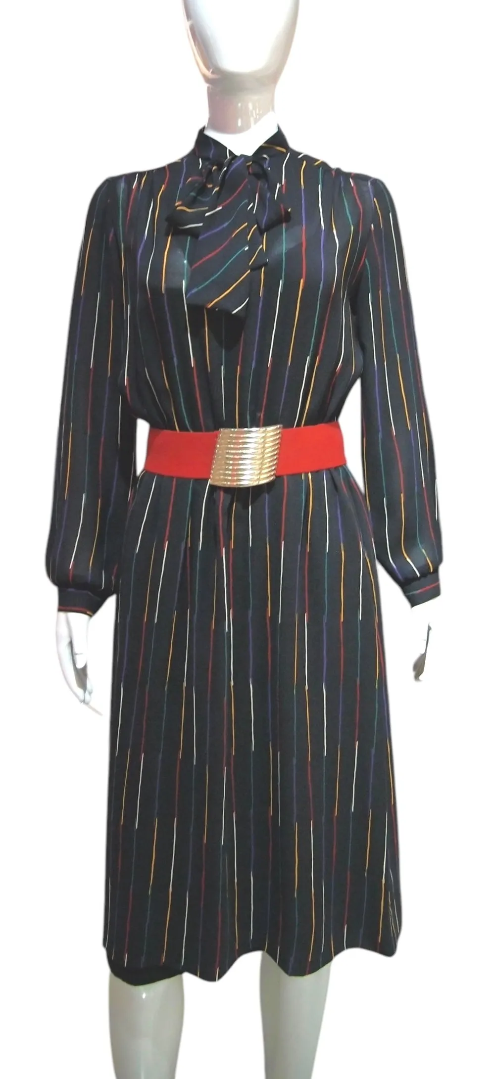 Spanish Jigsaw Vintage Dress