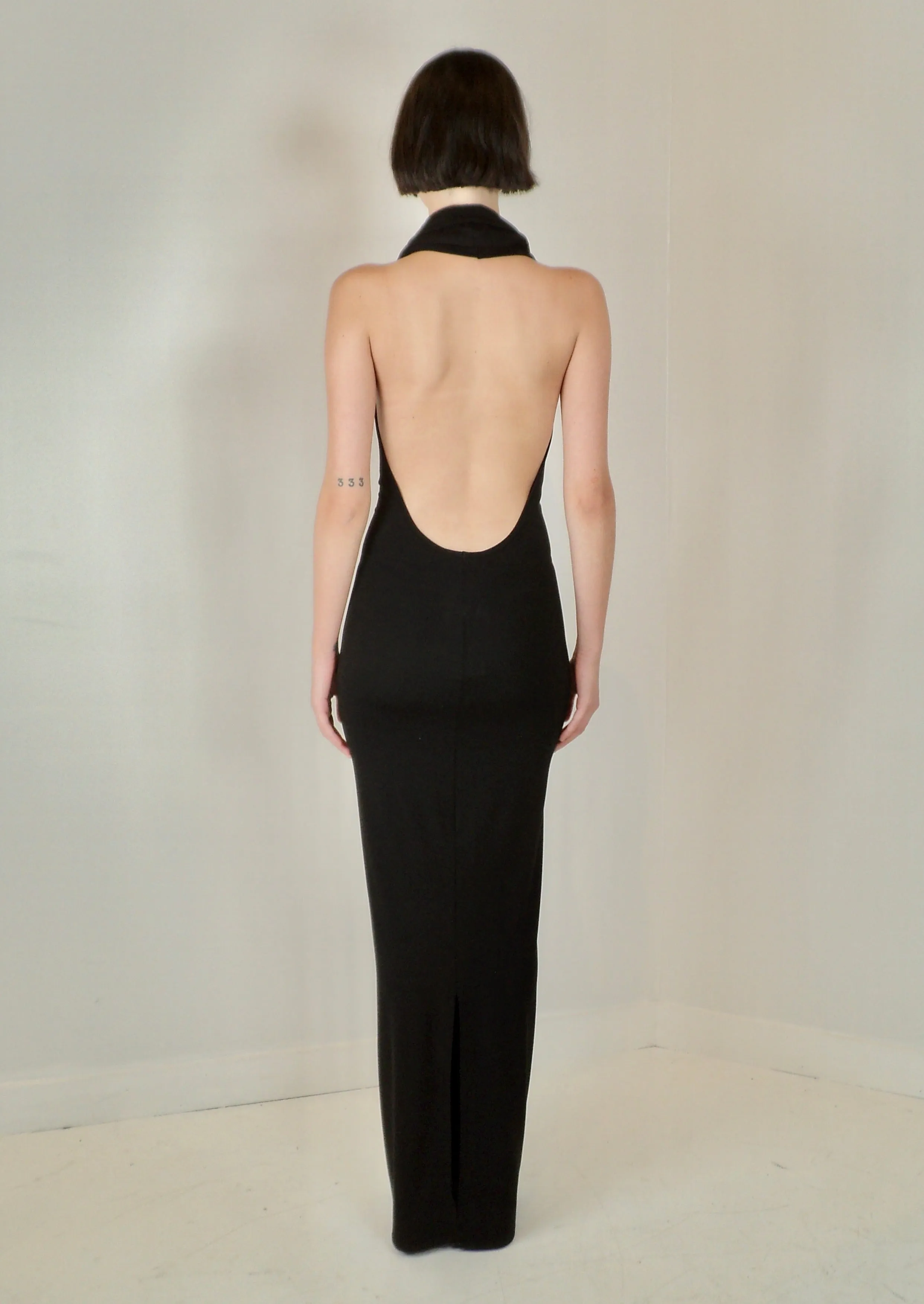 Stella Floor Length Dress in Viscose Jersey