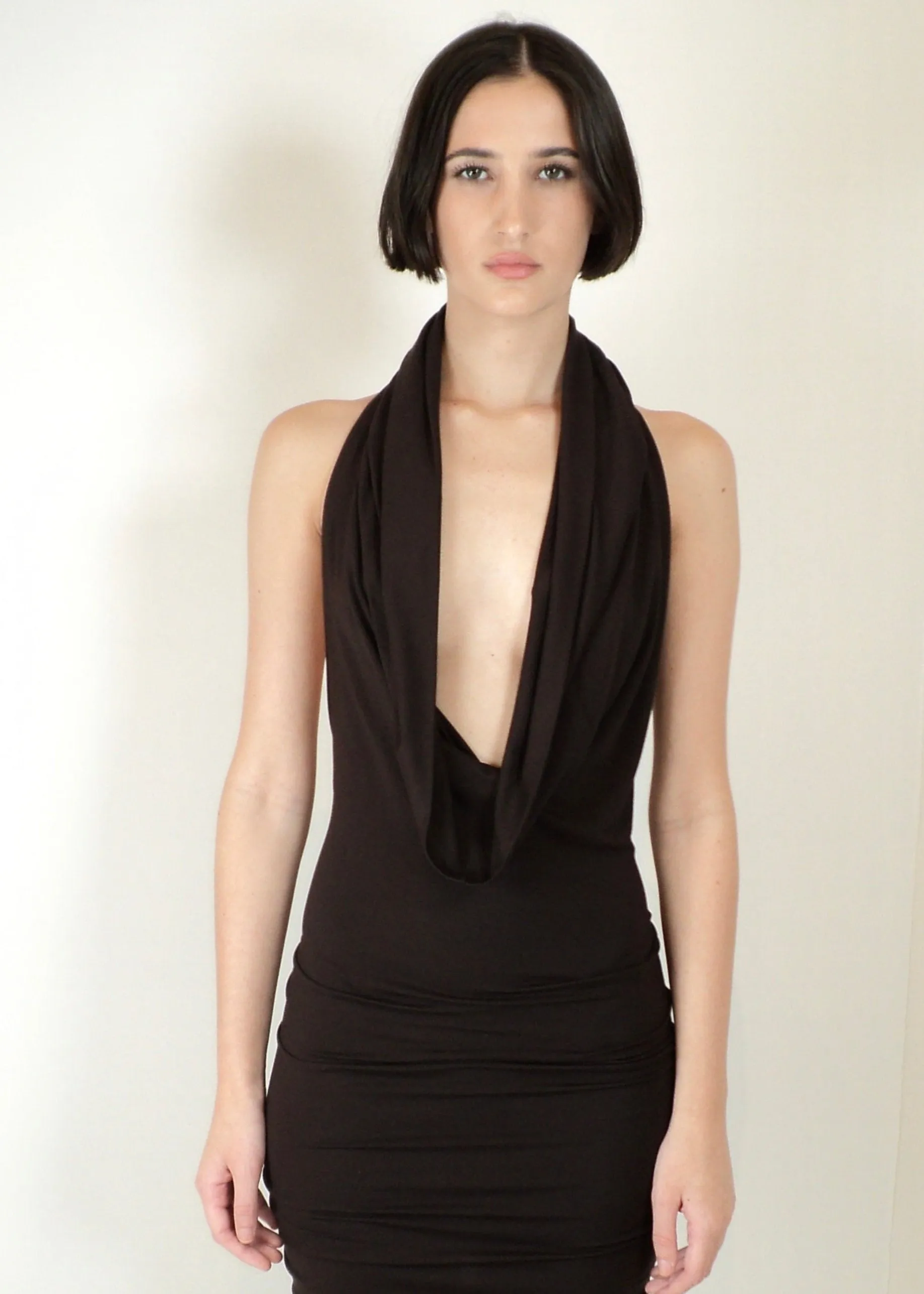 Stella Floor Length Dress in Viscose Jersey